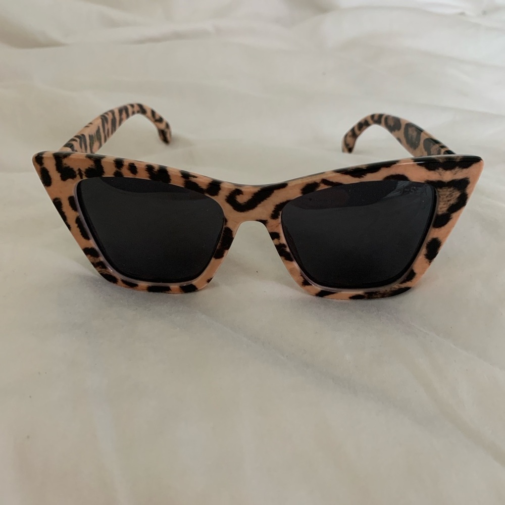 Ashbury Leopard Print Sunglasses